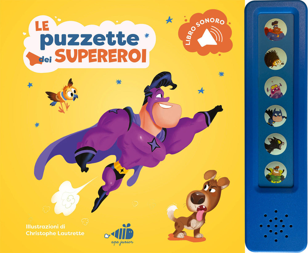 Le puzzette dei supereroi. Libro sonoro