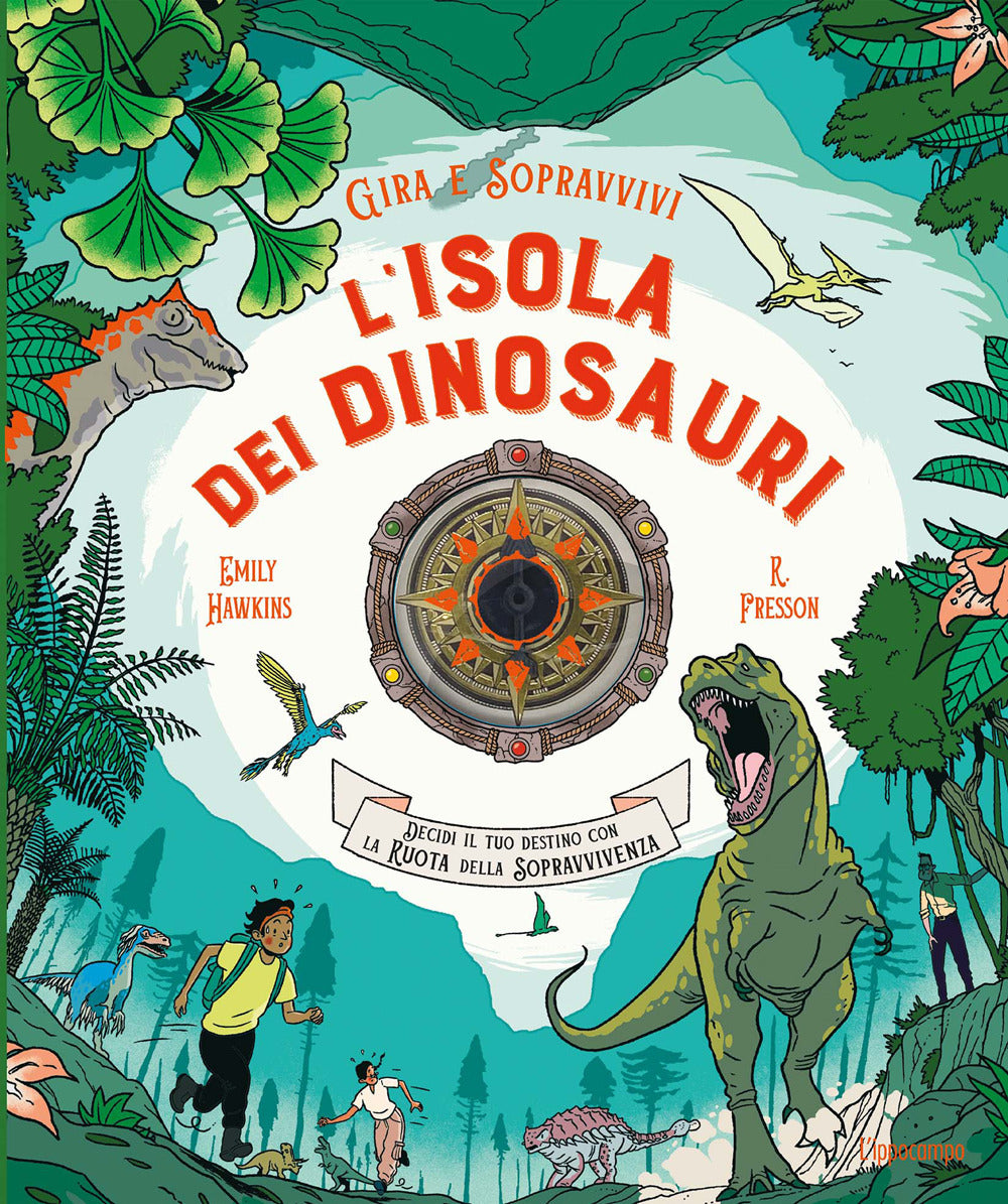 L'isola dei dinosauri. Gira e sopravvivi