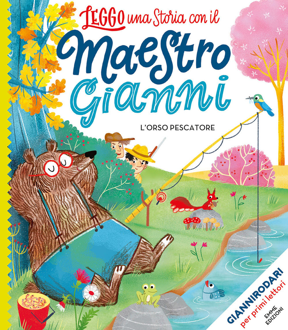 L'orso pescatore. Stampatello maiuscolo. Ediz. a colori.