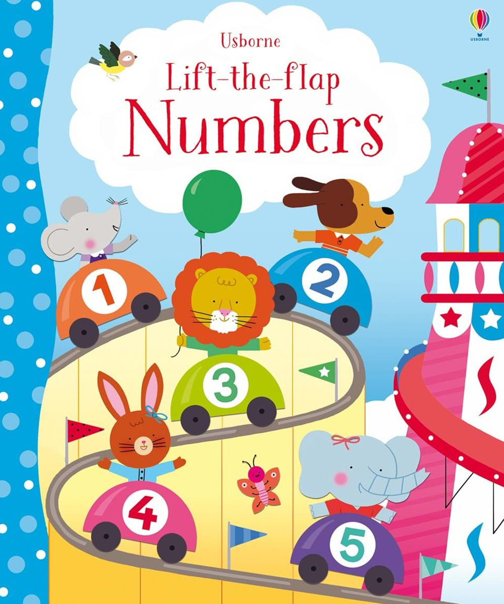 Lift the flap. Numbers.