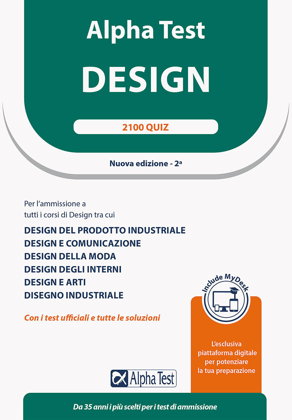 Alpha Test. Design. 2100 quiz. Con MyDesk.