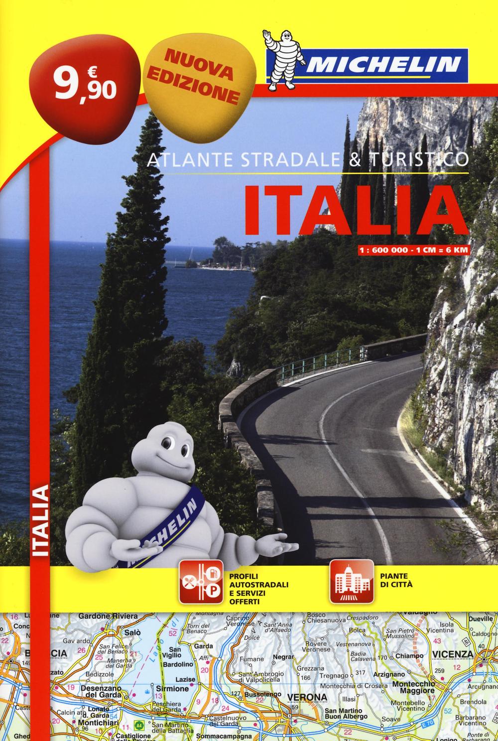 Italia. Atlante stradale e turistico 1:600.000