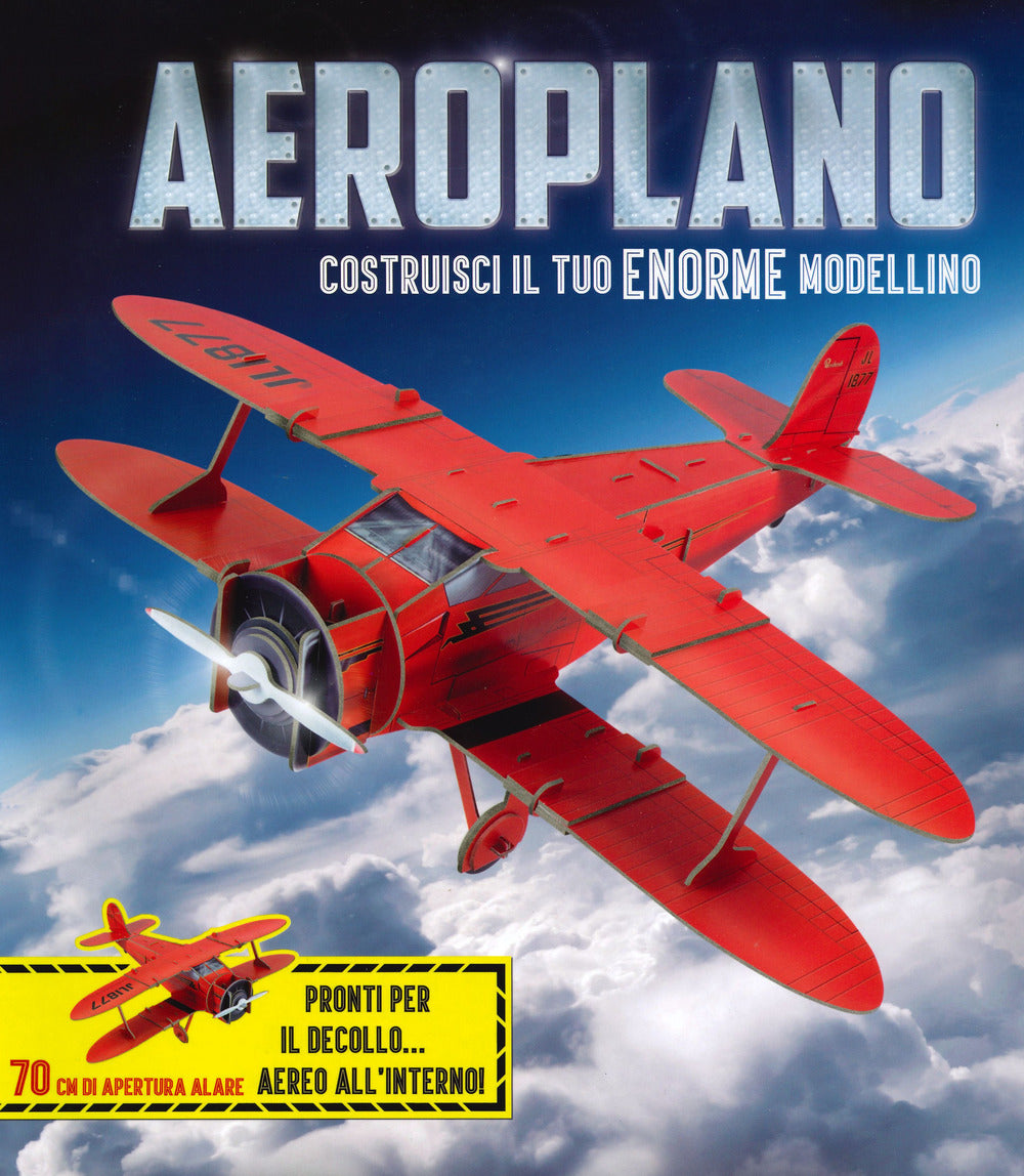 Aeroplano. Crea il tuo modellino. Ediz. a colori. Con gadget.