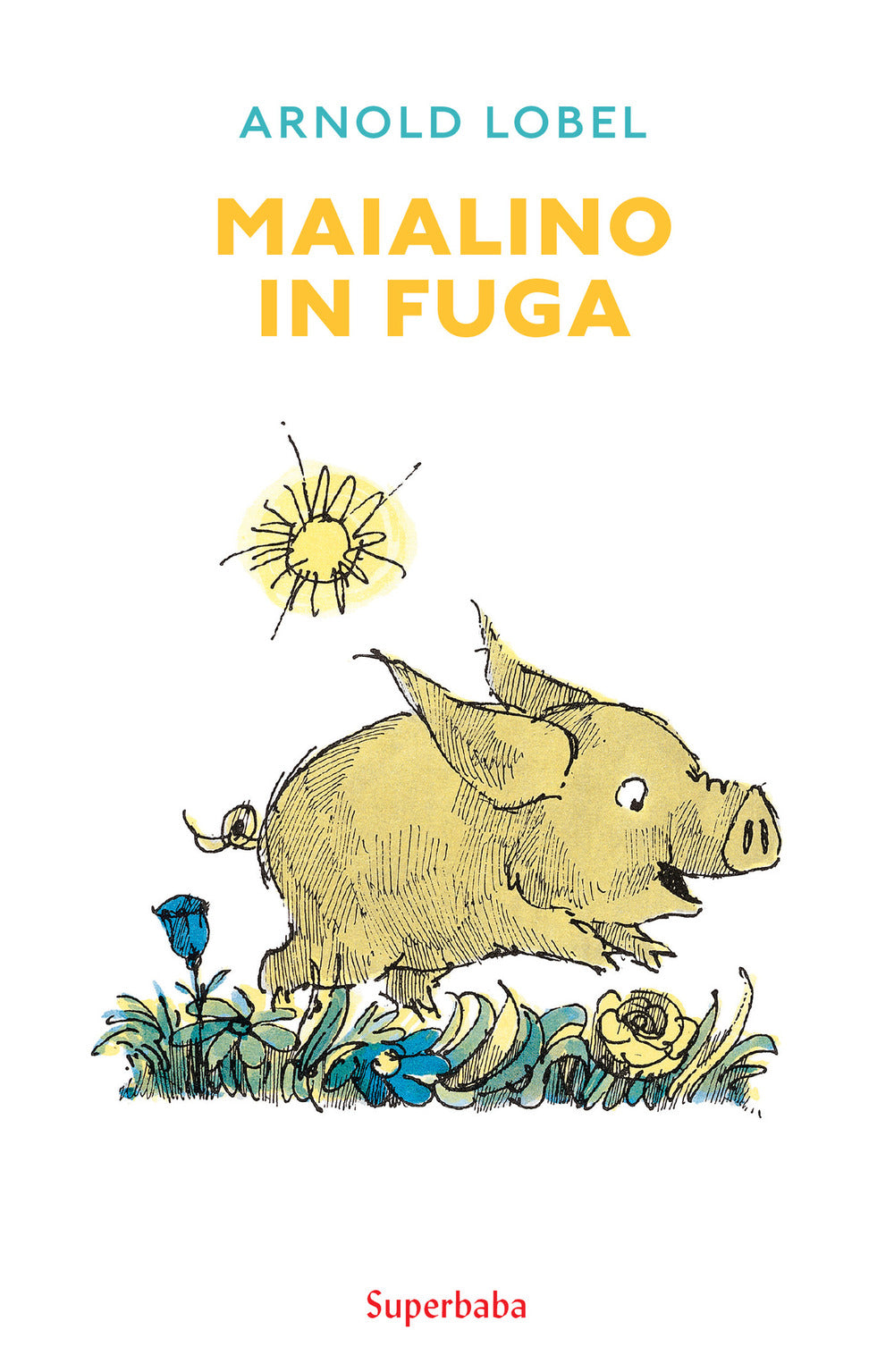 Maialino in fuga.