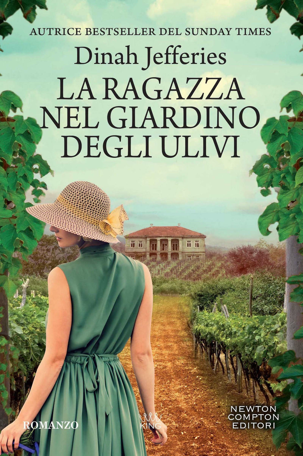 La ragazza nel giardino degli ulivi.