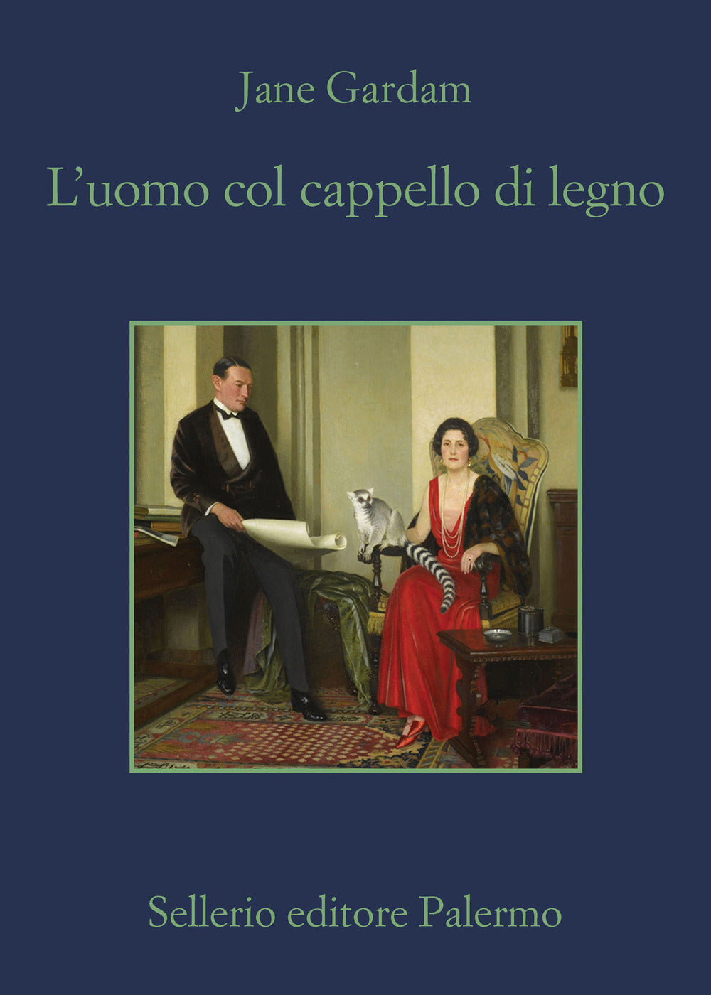 L'uomo col cappello di legno.
