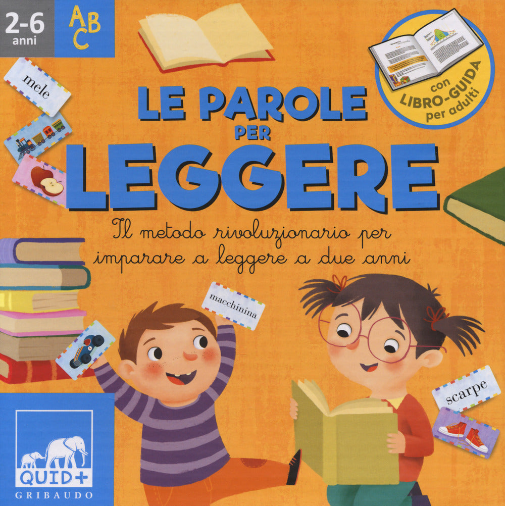 Le parole per leggere. Il metodo rivoluzionario per imparare a leggere a due anni. Ispirato agli studi di Glenn Doman. Ediz. a colori. Con 96 Carte. Con Contenuto digitale per accesso online