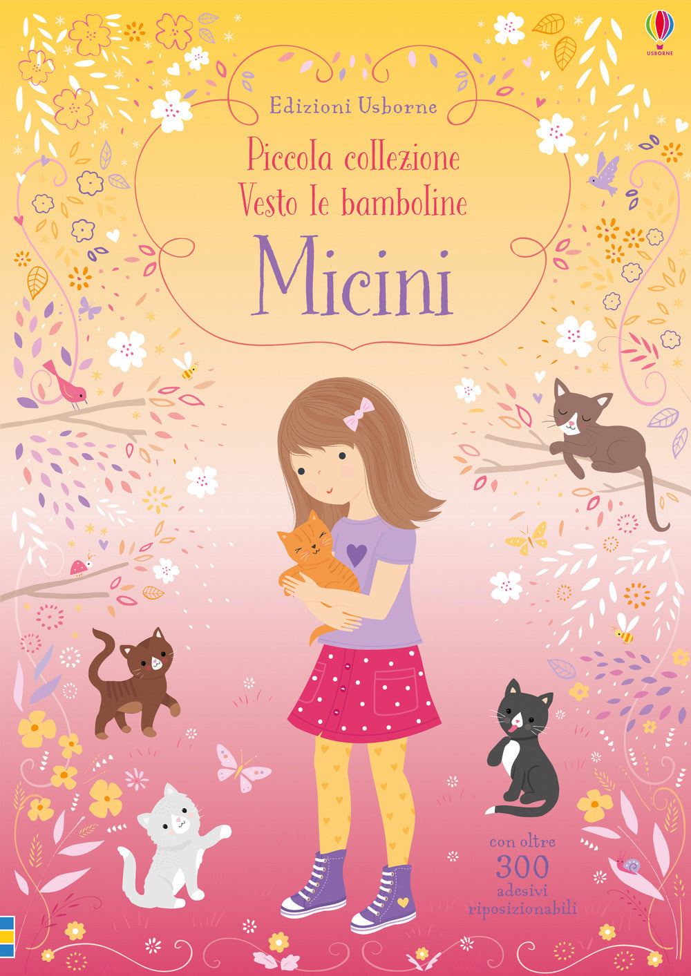 Gattini. Piccola collezione Vesto le bamboline. Con adesivi. Ediz. a colori.