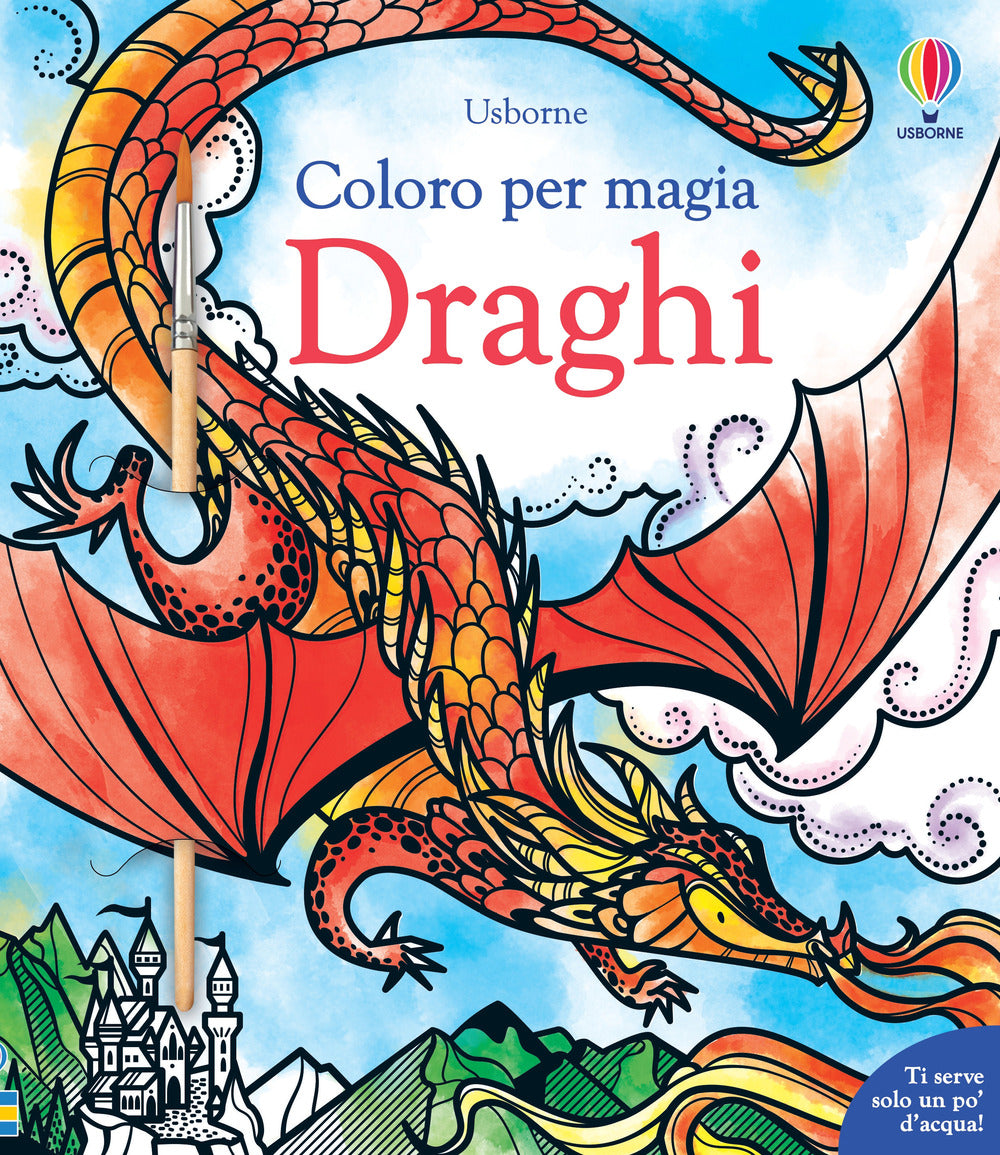 Draghi. Ediz. illustrata. Con pennello