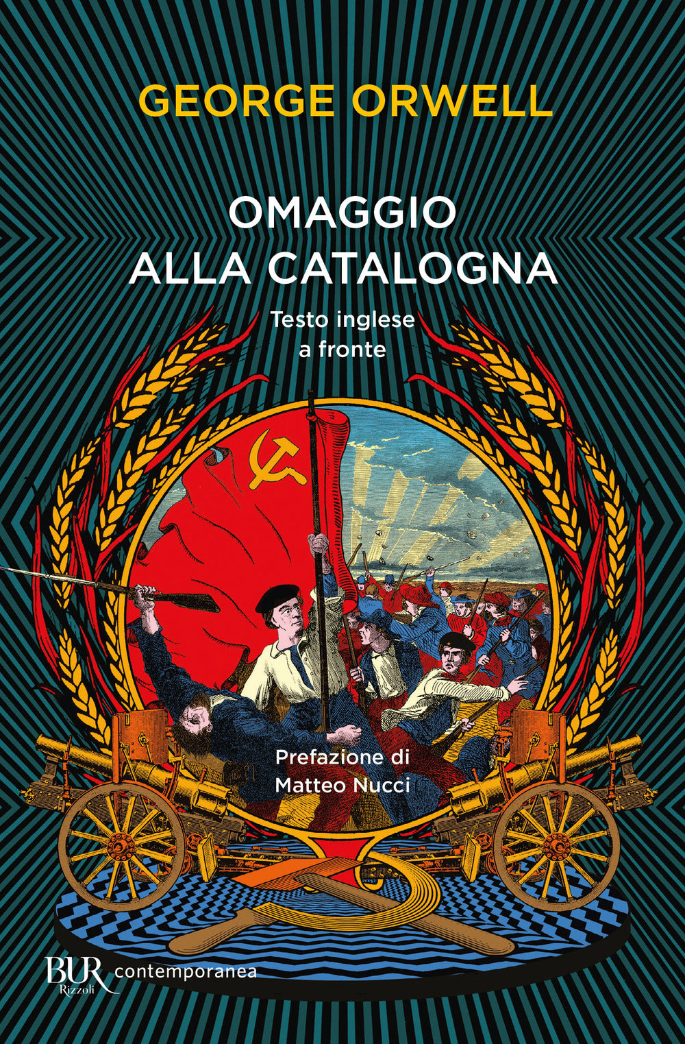Omaggio alla Catalogna. Testo inglese a fronte.
