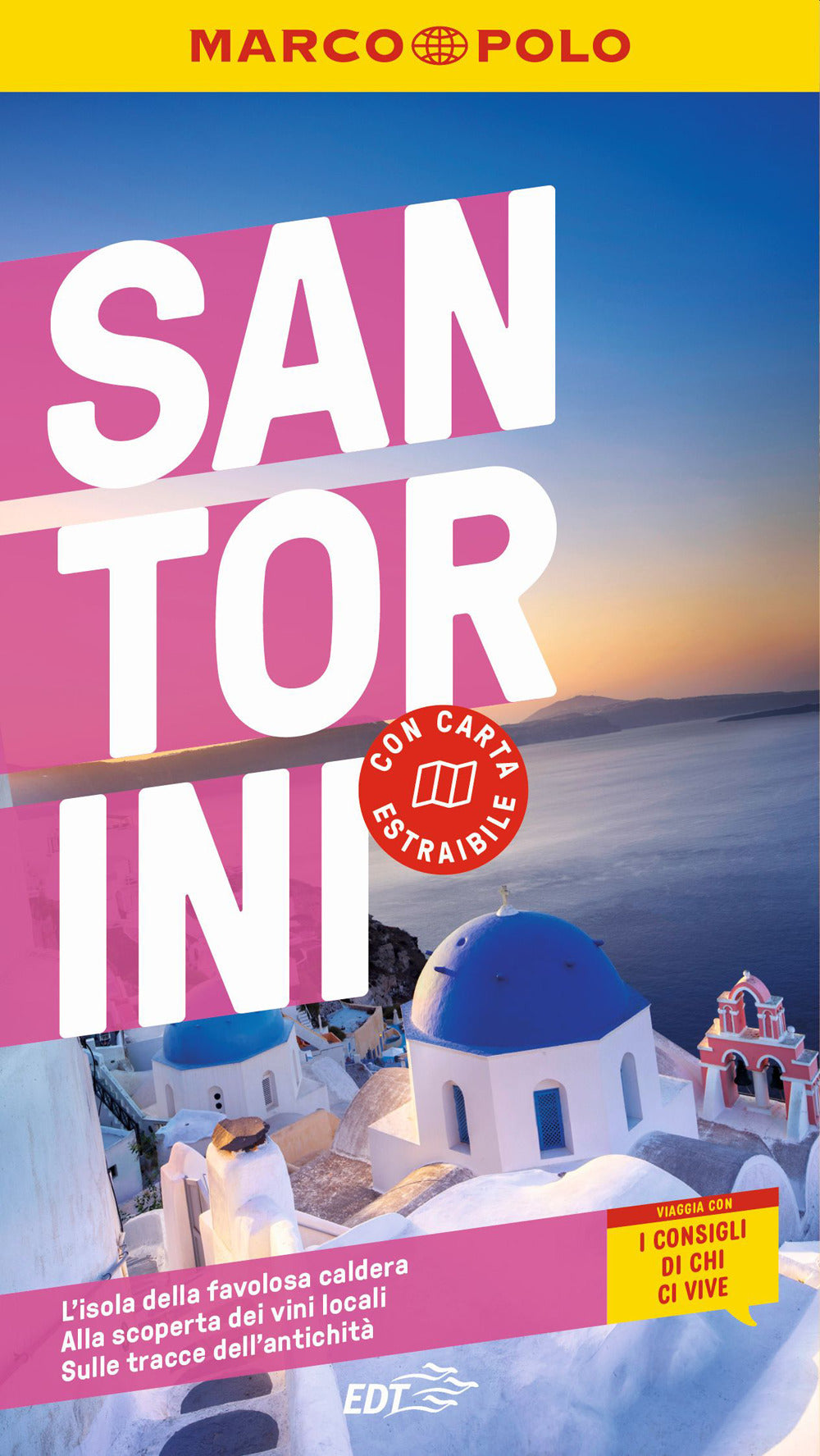 Santorini. Con carta estraibile