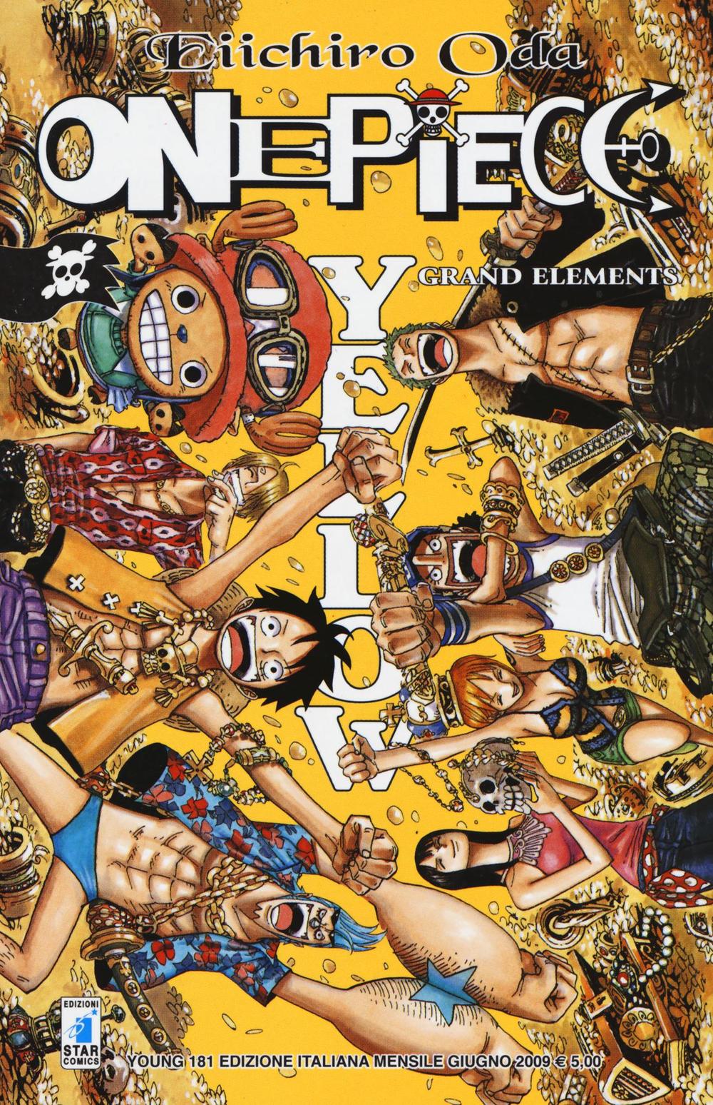 One piece yellow