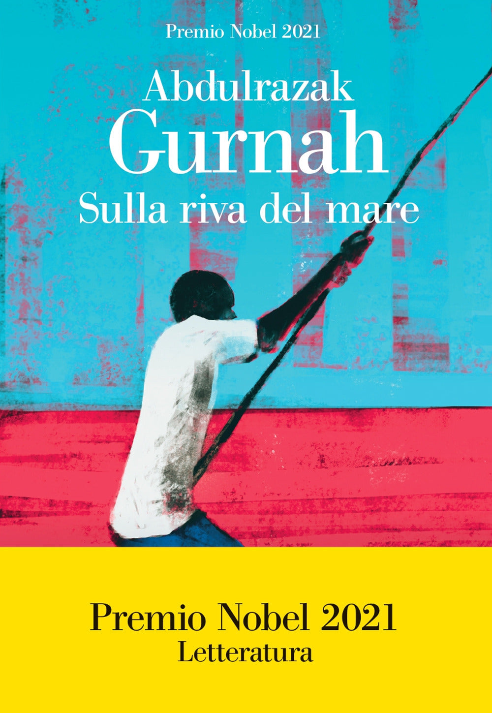 Sulla riva del mare.