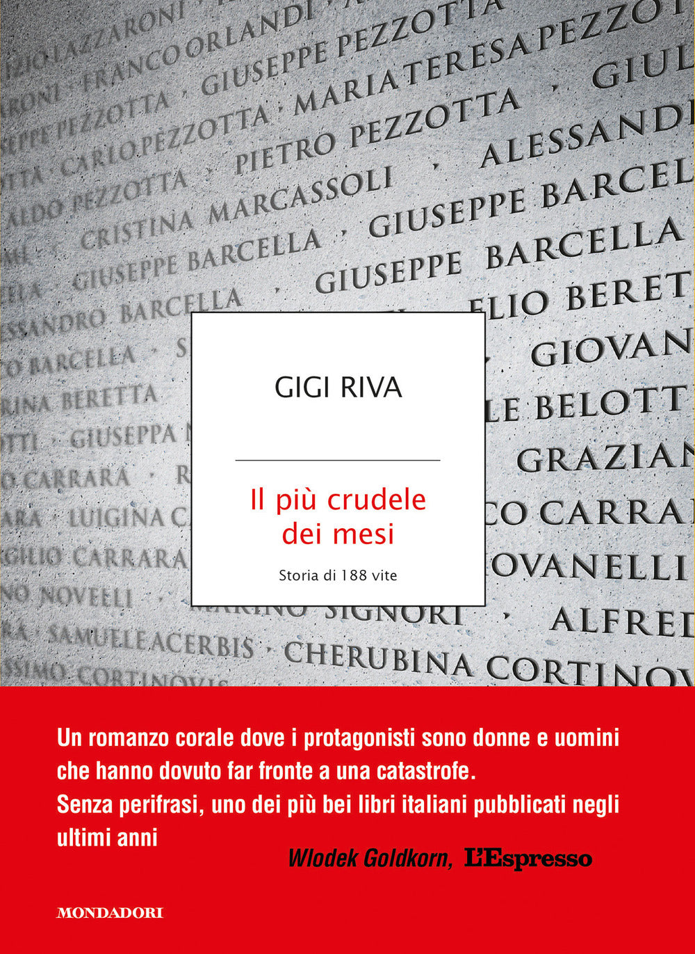 Il più crudele dei mesi. Storia di 188 vite.
