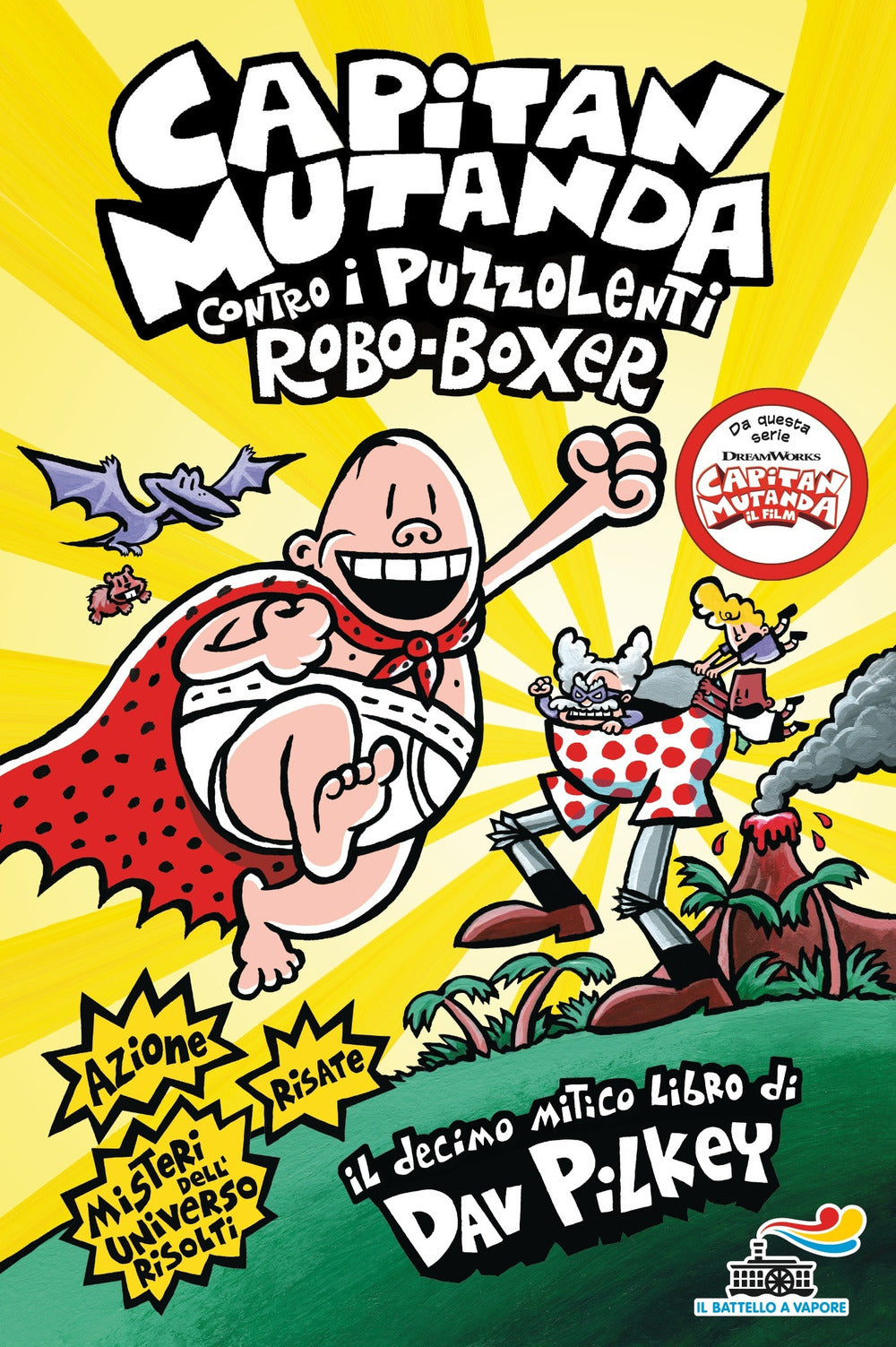 Capitan Mutanda contro i puzzolenti Robo-Boxer.