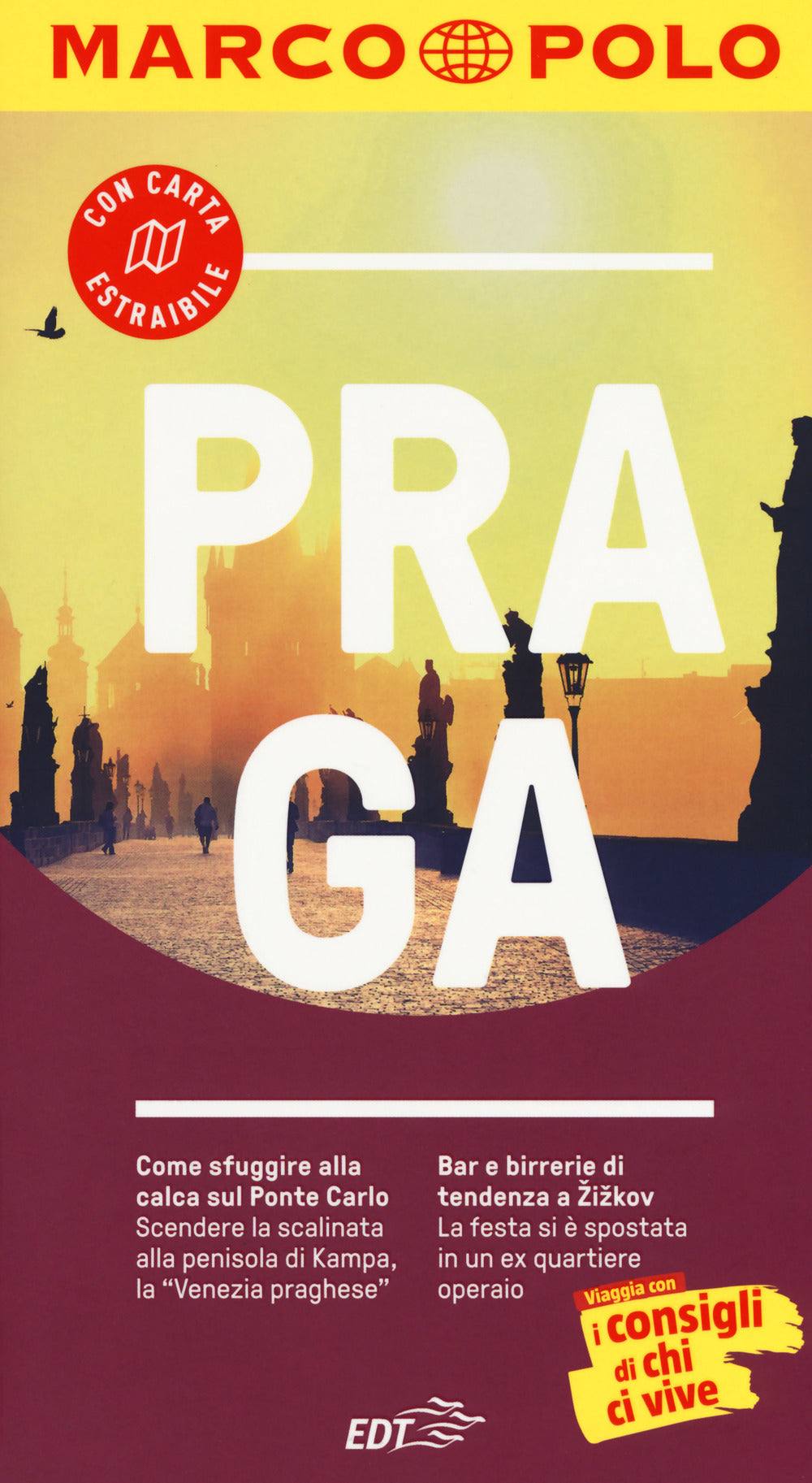 Praga. Con carta estraibile