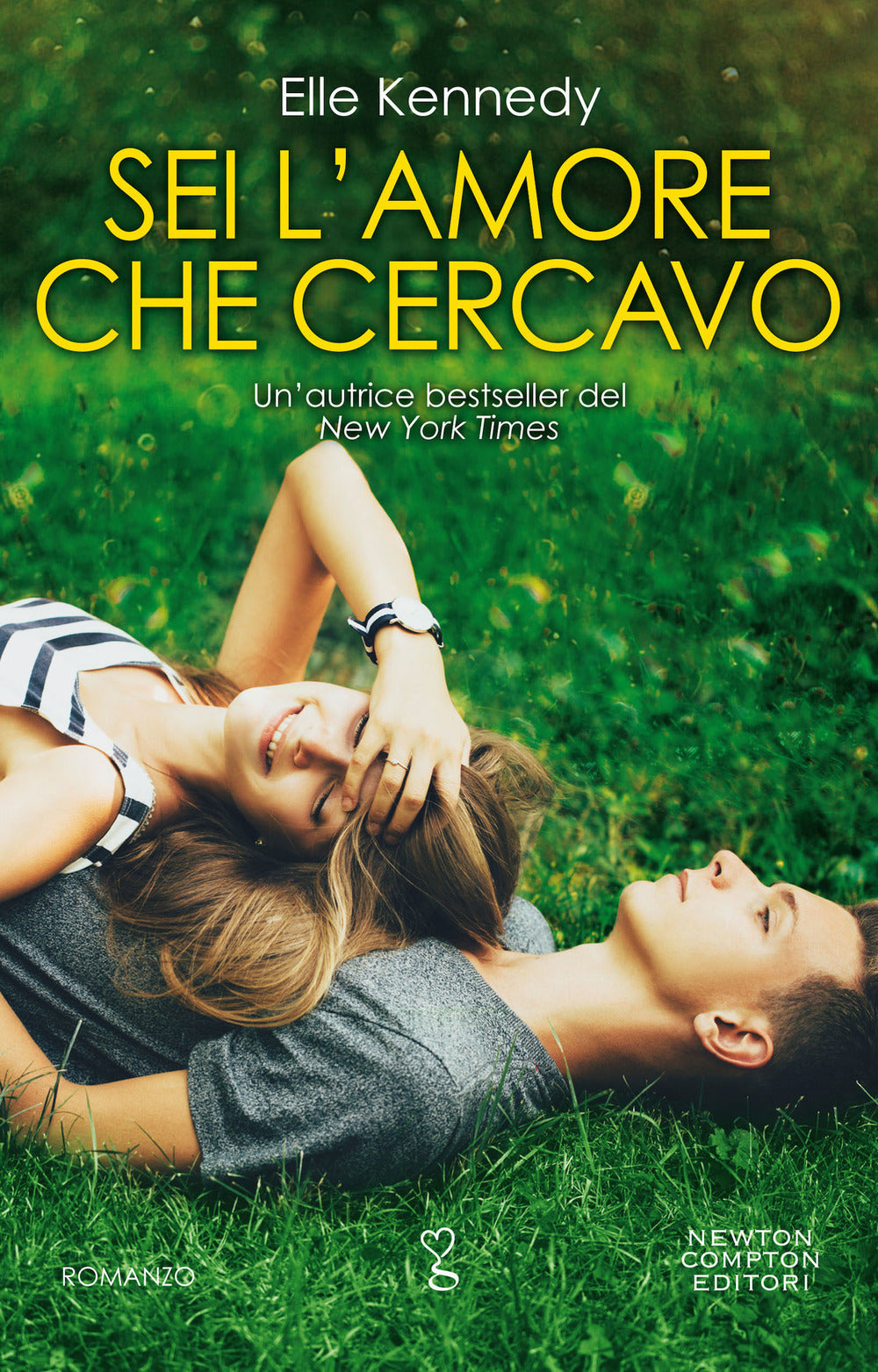 Sei l'amore che cercavo.