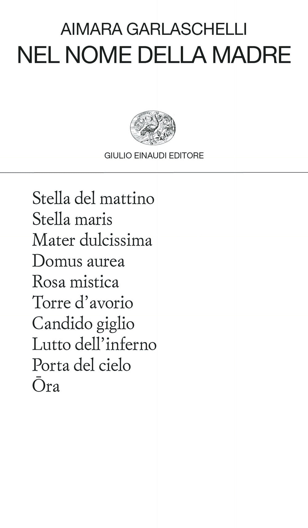 Nel nome della madre.