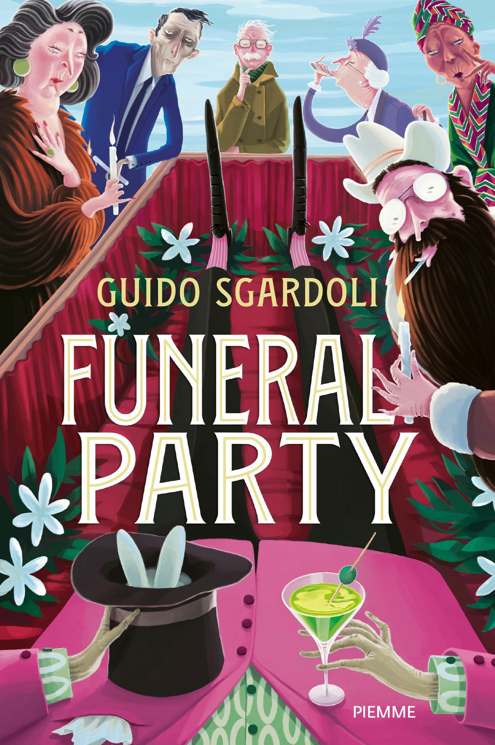 Funeral party.