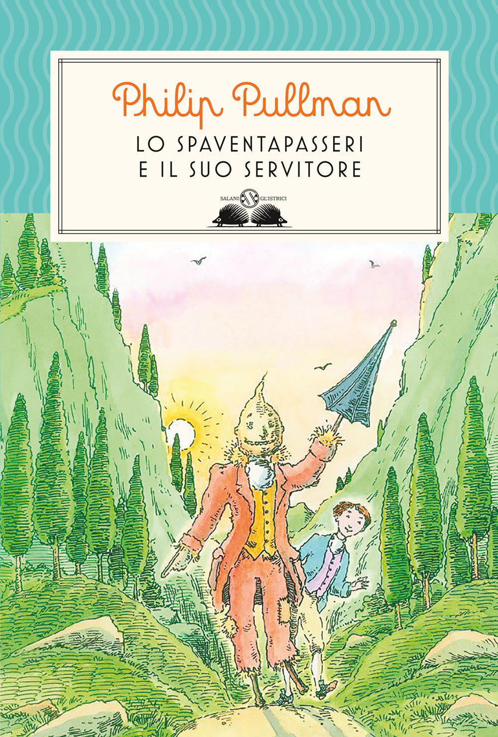 Lo spaventapasseri e il suo servitore.