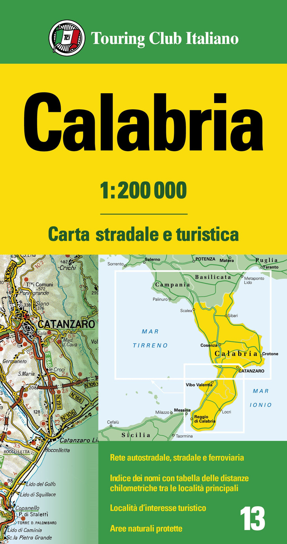 Calabria 1:200.000.